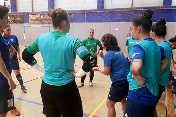  El Preconte Telde se viene sin puntos de Madrid (Foto TA)